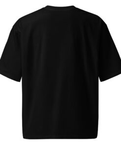 T-shirt oversized Noir avec logo brodé  "Collection Originals"