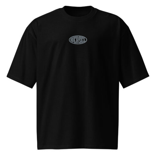 T-shirt oversized - Logo Gris Brodé "Collection Legacy Special"