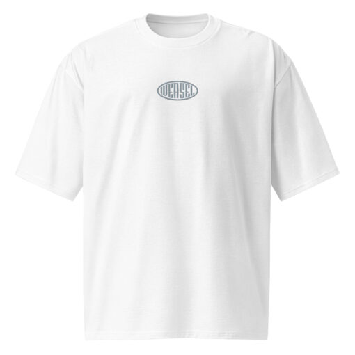 T-shirt oversized - Logo Gris Brodé "Collection Legacy Special" – Image 2