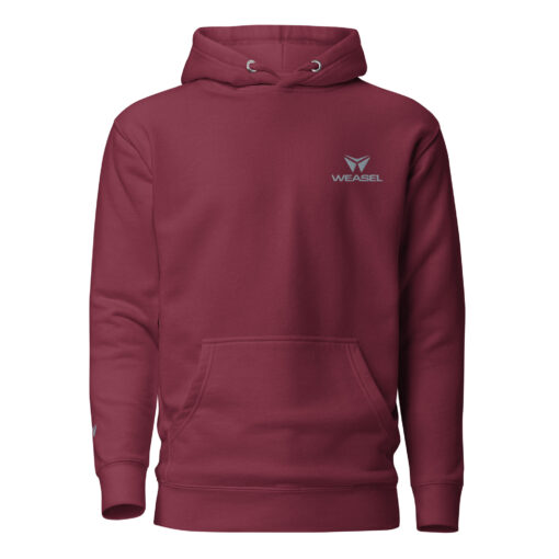 Sweat à Capuche Unisexe - Logo Gris "Collection Originals" – Image 3