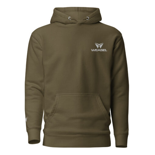 Sweat à Capuche Unisexe - Logo Blanc "Collection Originals" – Image 9