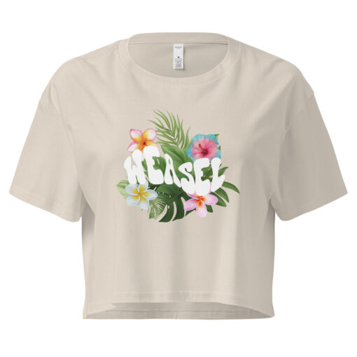 Crop top "Logo blanc" - "Collection Glow Girl"