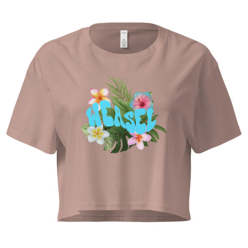 Crop top "Logo turquoise" - "Collection Glow Girl" – Image 3