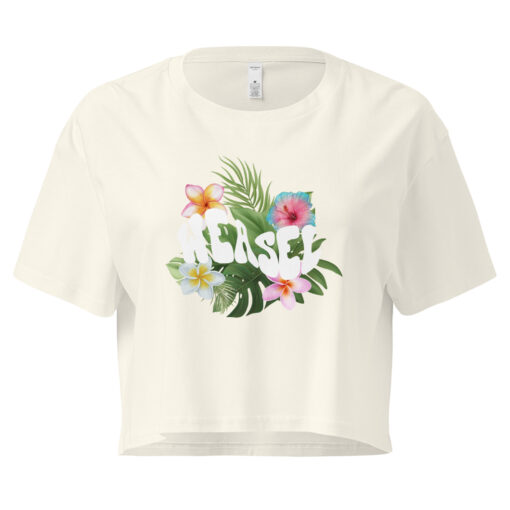 Crop top "Logo blanc" - "Collection Glow Girl" – Image 8