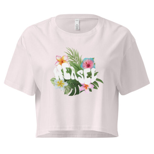 Crop top "Logo blanc" - "Collection Glow Girl" – Image 7