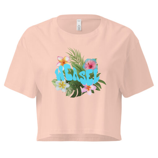 Crop top "Logo turquoise" - "Collection Glow Girl" – Image 5