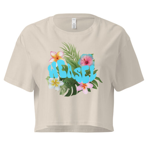 Crop top "Logo turquoise" - "Collection Glow Girl" – Image 6