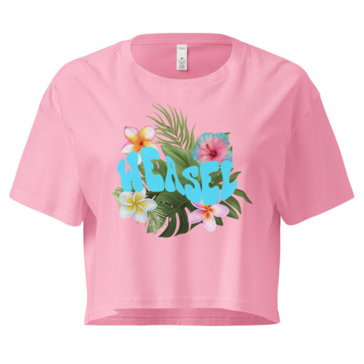 Crop top "Logo turquoise" - "Collection Glow Girl" – Image 4