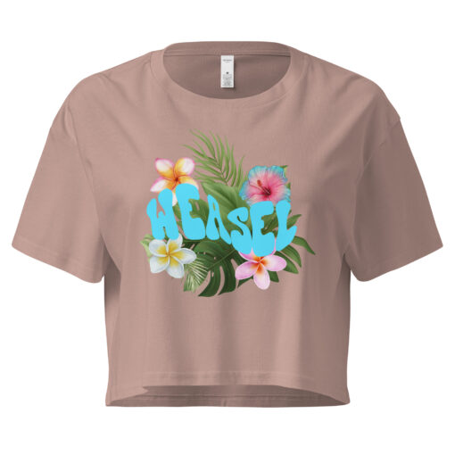 Crop top "Logo turquoise" - "Collection Glow Girl" – Image 3