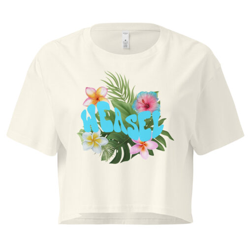 Crop top "Logo turquoise" - "Collection Glow Girl" – Image 8