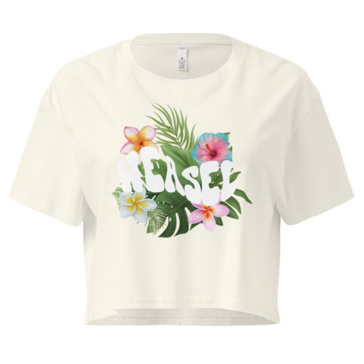 Crop top "Logo blanc" - "Collection Glow Girl" – Image 7