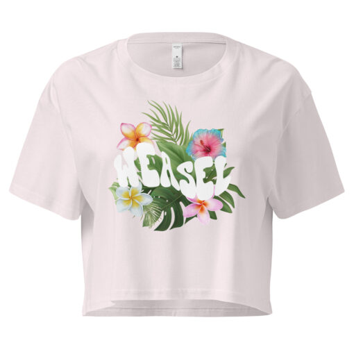 Crop top "Logo blanc" - "Collection Glow Girl" – Image 6