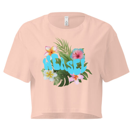 Crop top "Logo turquoise" - "Collection Glow Girl" – Image 5