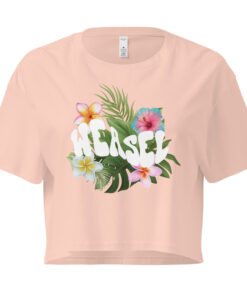 Crop top "Logo blanc" - "Collection Glow Girl"