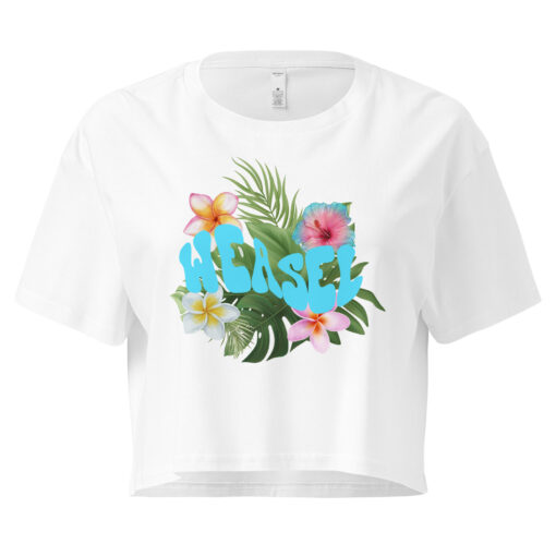 Crop top "Logo turquoise" - "Collection Glow Girl" – Image 9